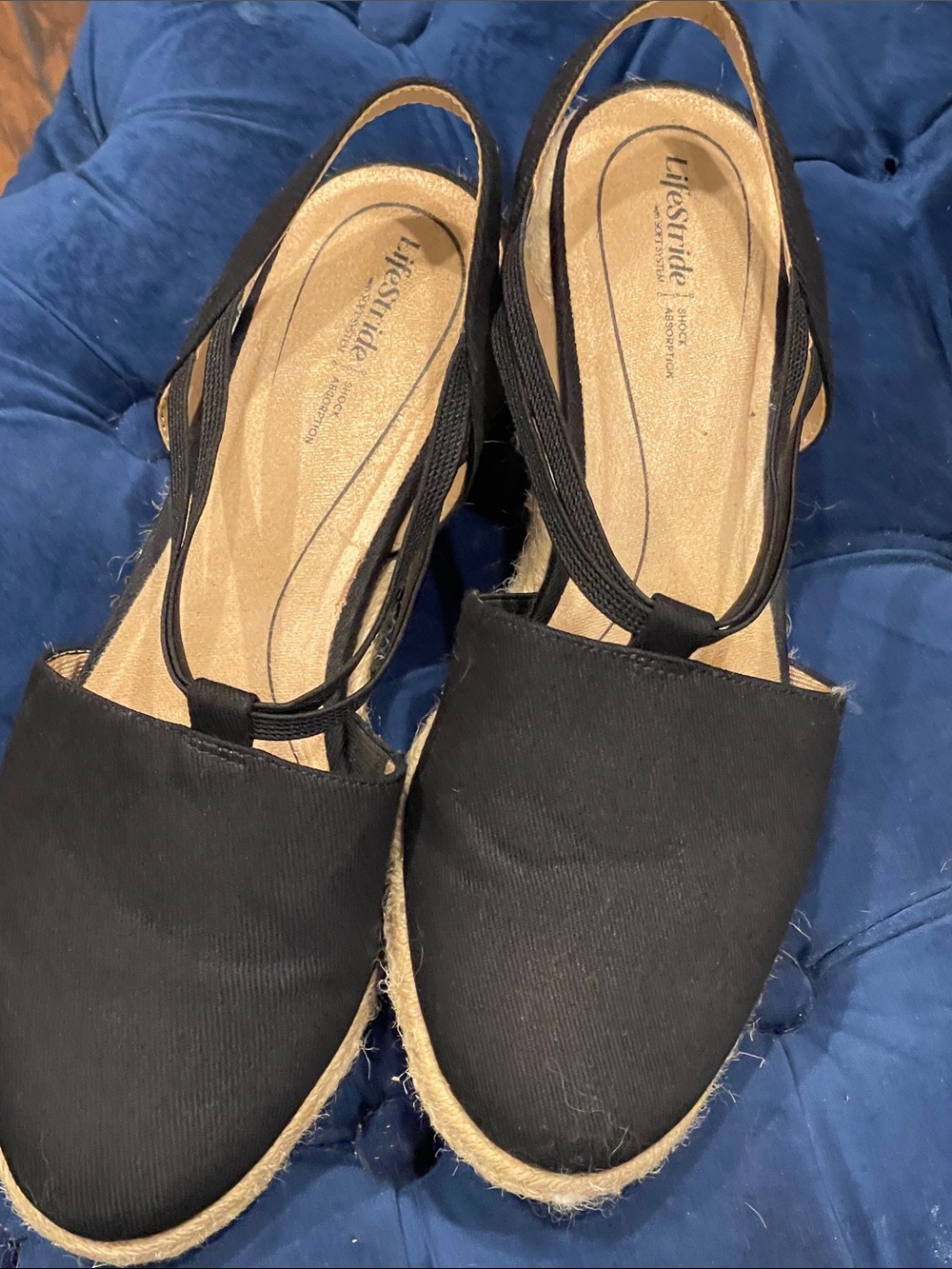 Lifestride black espadrille